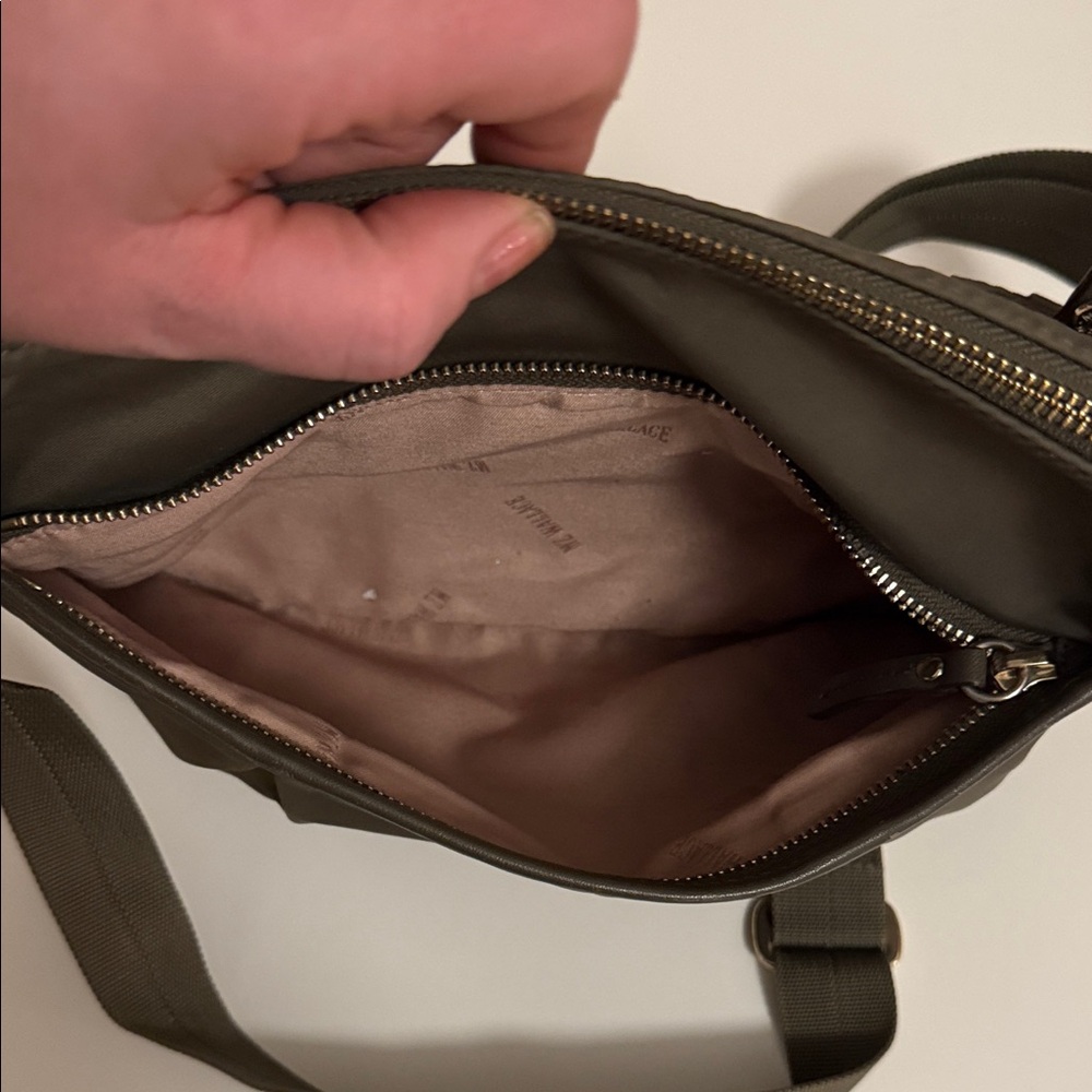 MZ Wallace Green-Khaki Crossbody Bag - Picture 4 of 13